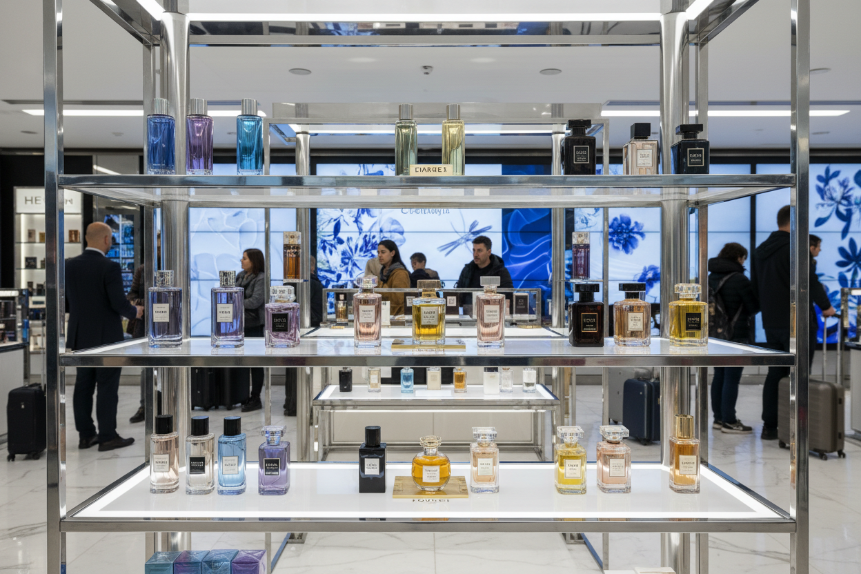 perfumes sold in airport 